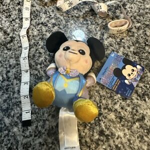 Disney Parks Wishables Mickey Mouse 50th Anniversary Mini Plush